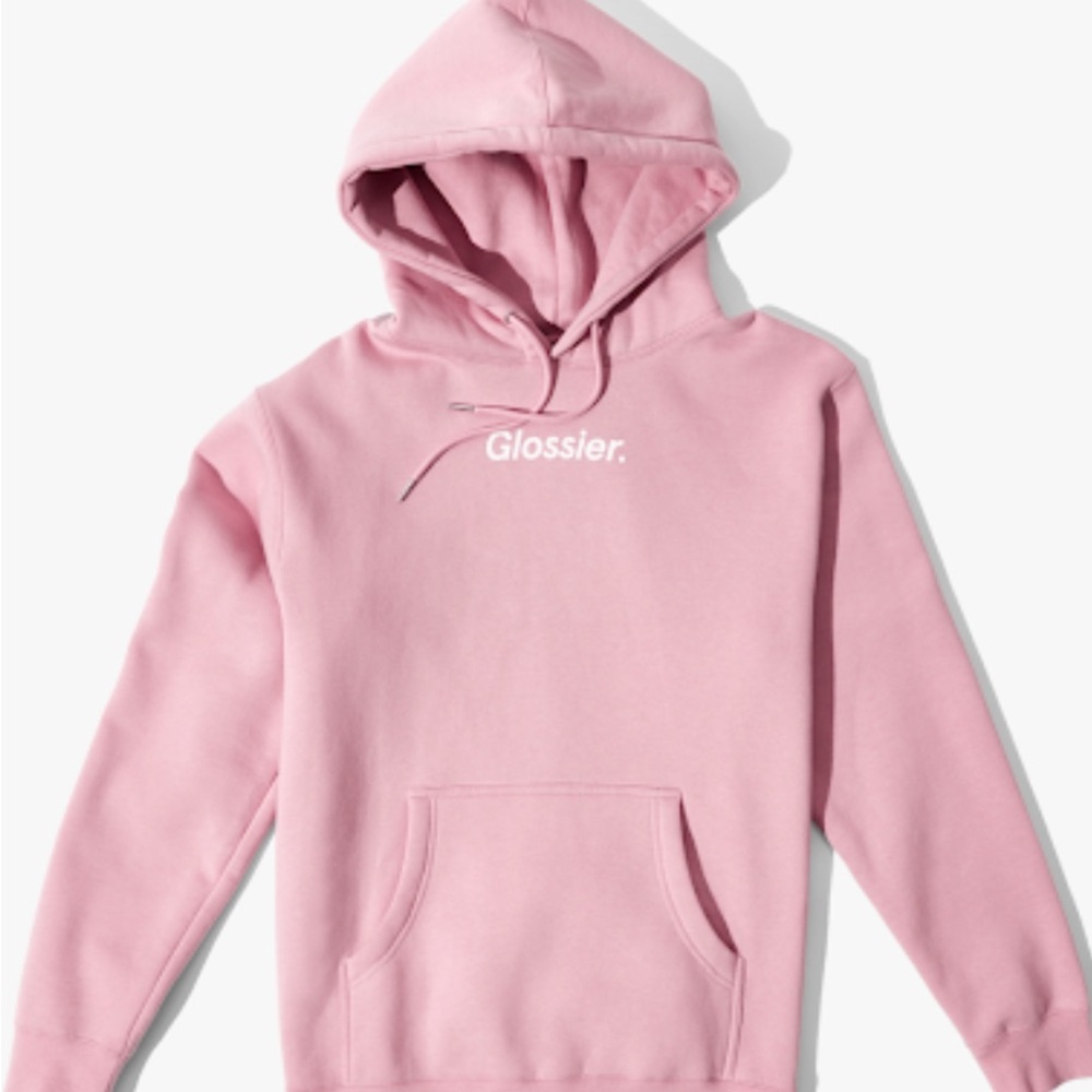 Glossier Blush Pink Sweatshirt